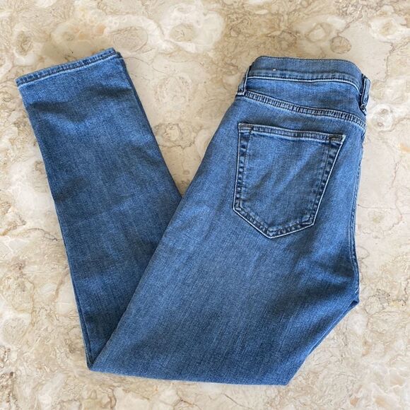 Abercrombie & Fitch Langdon Slim Fit Light Wash Denim Jeans 30” - Picture 6 of 15